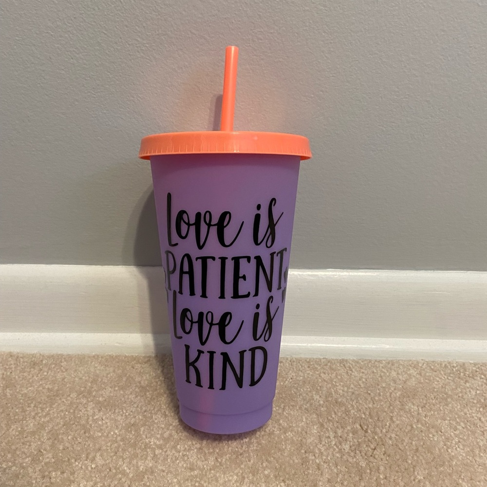 Brand New color changing cold cup
